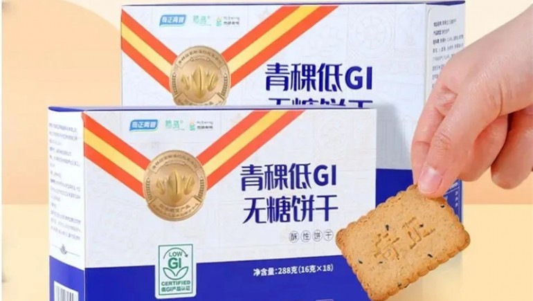 奇正青稞低GI無糖餅干上線西藏航空，為乘客提供健康輕食新選擇